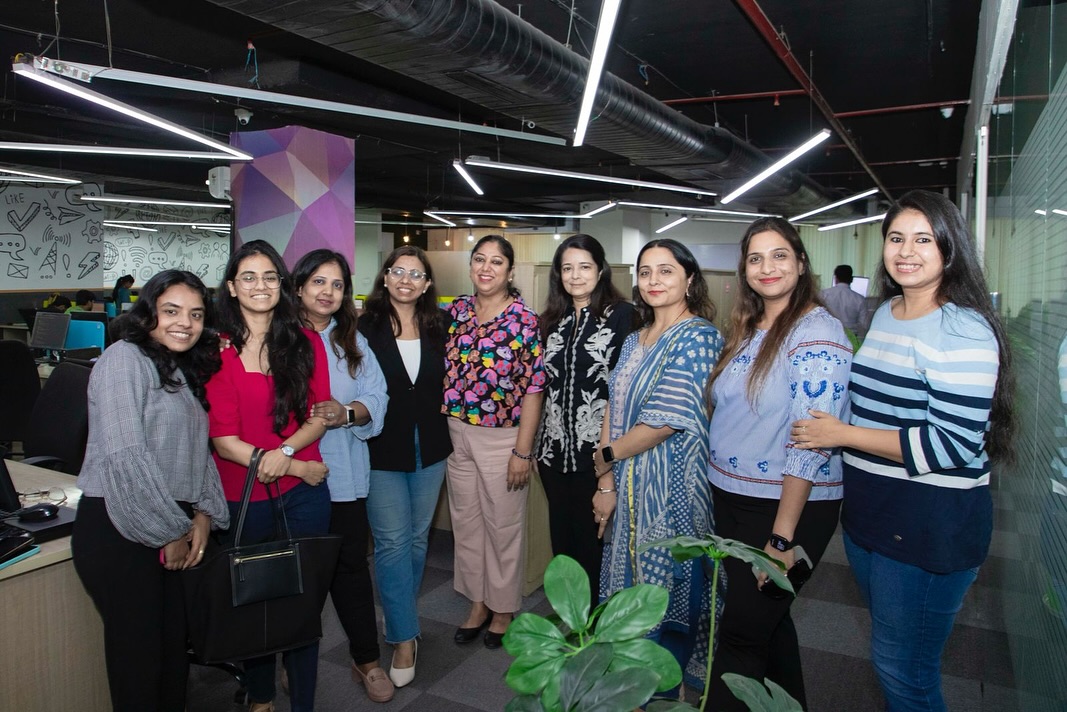 Our women entrepreneurs visited the quirky and inspiring office of our boss lady, Dr. Ritu Bhatn